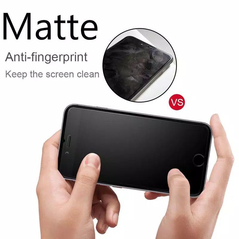 MATTE / DOFF Tempered Glass full 9D XIAOMI REDMI 9C/9/9A/8/8A/7/7A/poco M3/X3/C3 - anti gores dove