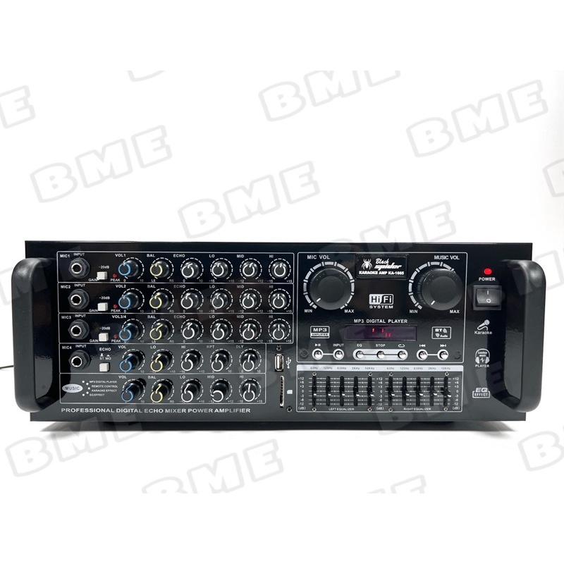 AMPLIFIER BLACK SPIDER KA1665 AMPLI BLACK SPIDER KA 1665 ORIGINAL