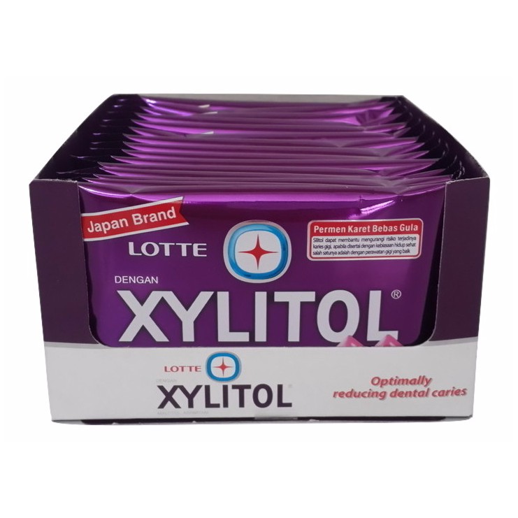 

Lotte Xylitol Sachet Blueberry Mint 15x11,6gr