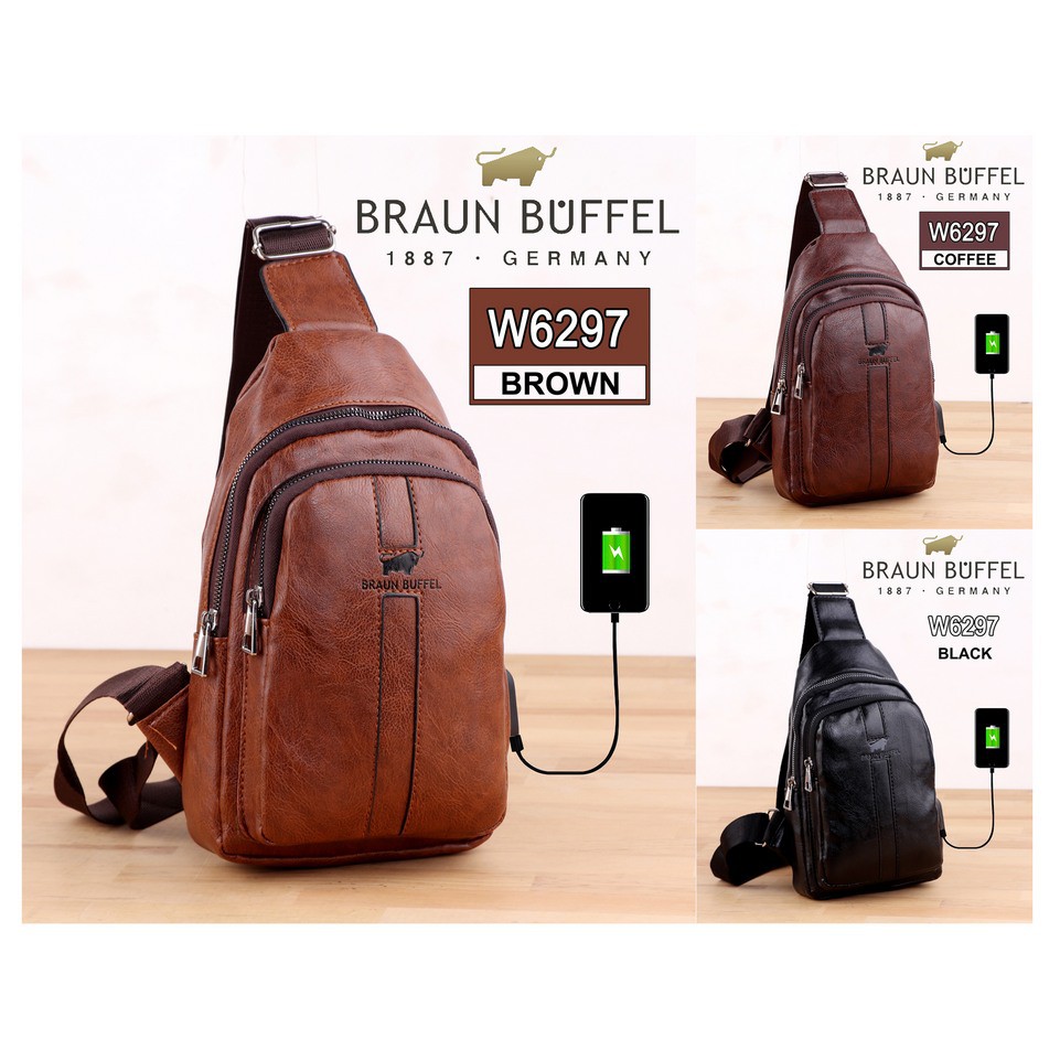 CK03 Sling Bag Braun Buffel W6297 / TAS PRIA TAS IMPOR