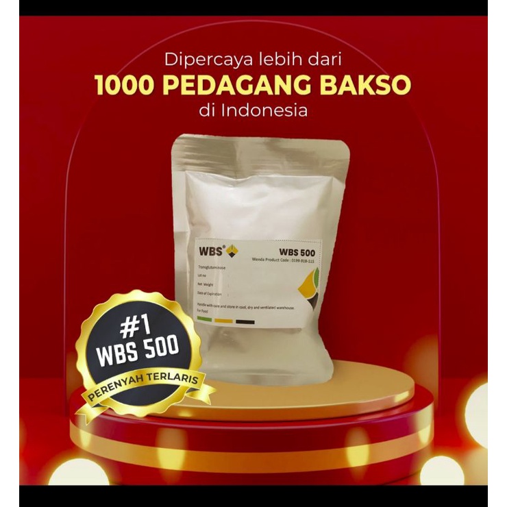

WBS500 Perenyah bakso halal - tepung bakso kress - penyakrek