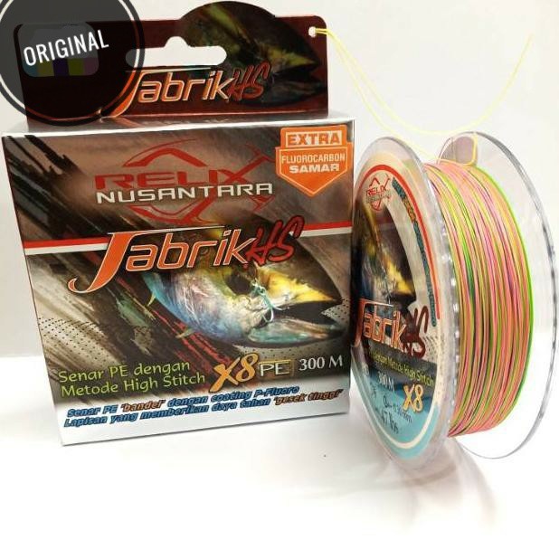 SENAR PE RELIX NUSANTARA JABRIX HS X8 300M... PE 4