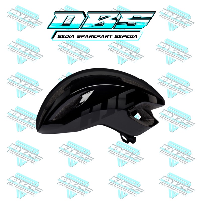 HELM HJC VALECO MATT GLOSSY BLACK HELMET ROADBIKE