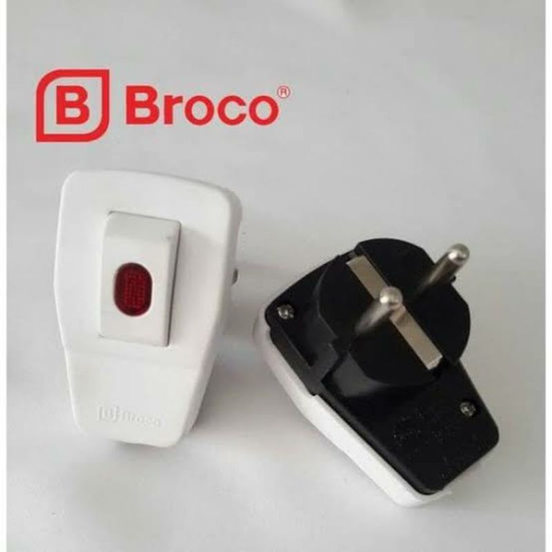 STEKER SAKLAR LAMPU BROCO / STEKER LAMPU BROCO