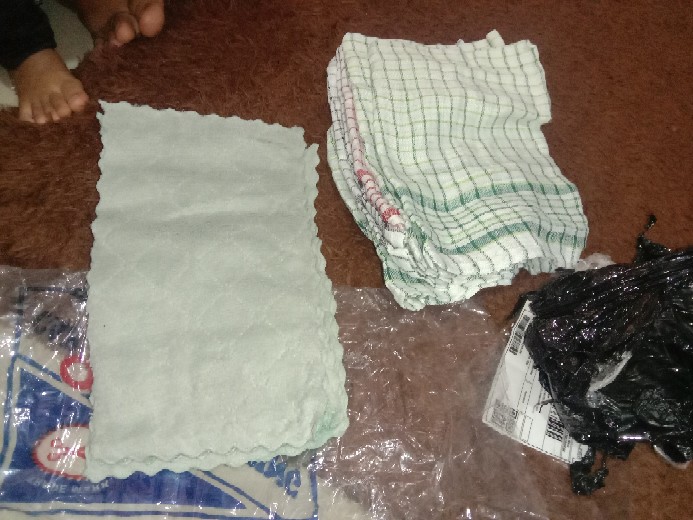 Lap Dapur Kotak - Besar Uk 55 X 55 Cm -murah Berguna