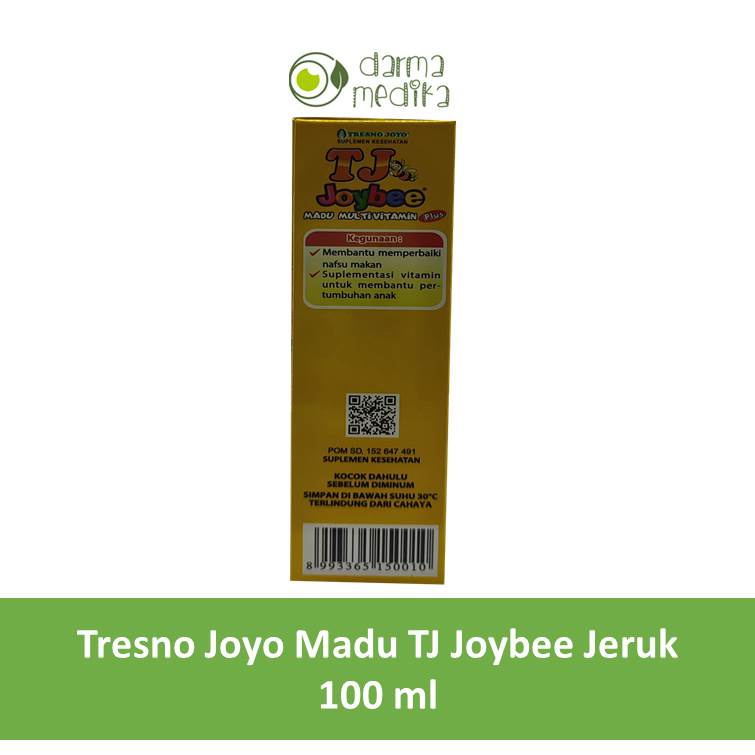 Tresno Joyo Madu TJ Joybee rasa Jeruk 100 ml 100ml