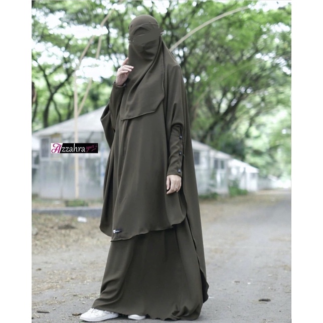 Abaya Set Lashira by Azzahra Syar’i