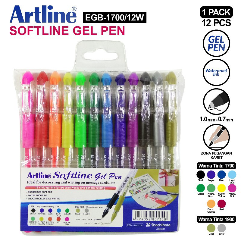 

Artline Ballpoint Pulpen Bulpen Softline EGB 1700
