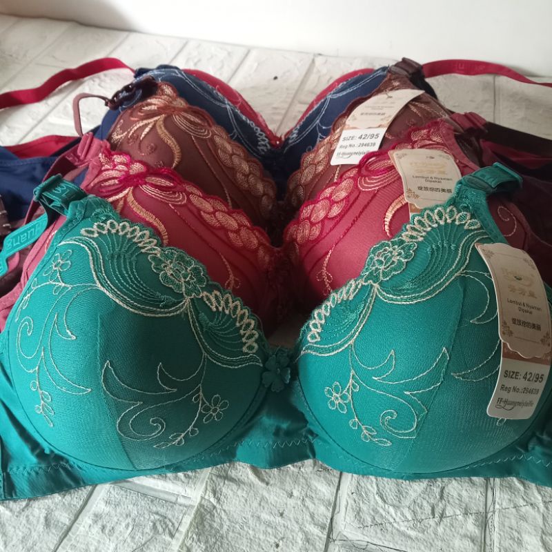 BH BUSA FF HUANG - BH TANPA KAWAT - BRA BUSA CANTIK WARNA RANDOM