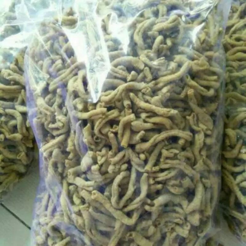 

kripik usus 1kg pakai tepung