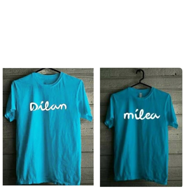 Kaos T-Shirt Dilan Milea Cotton Combed 30s