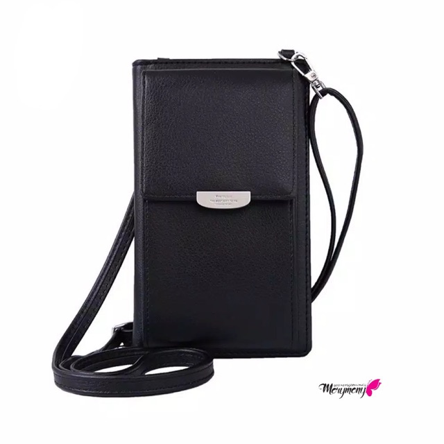 lucy   dompet pocket tas selempang tempat hp wanita wadah handphone smartphone pria sling bag slingb