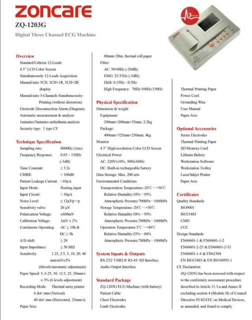 ECK ZONCARE ZQ-1303G,ECK 3CHANEL ZONCARE ZQ-1303G,ECH 3 CHANEL,MESIN ECH 3 CHANEL