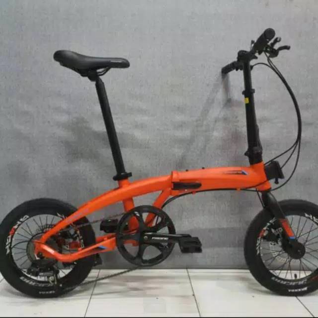 Sepeda Lipat Pacific Noris 1.0 VT Ukuran 16 Inch Alloy 7 Speed