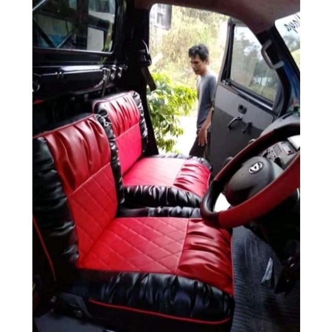 Bungkus Jok/Sarung Jok/Cover Jok mobil Pick Up Grand Max model sofa