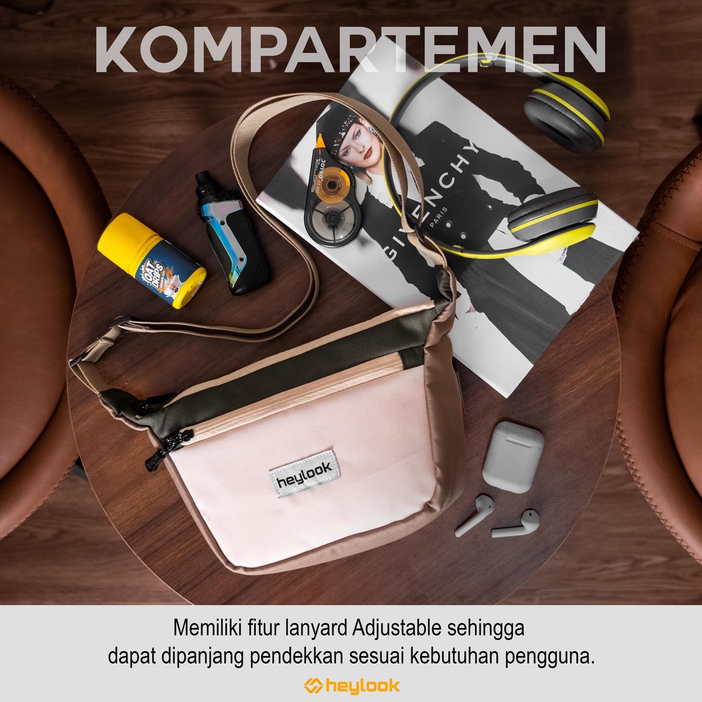 Tas Selempang Wanita Best Seller Tas Wanita Kekinian Sling Bag Wanita Nongkrong Kuliah Kerja