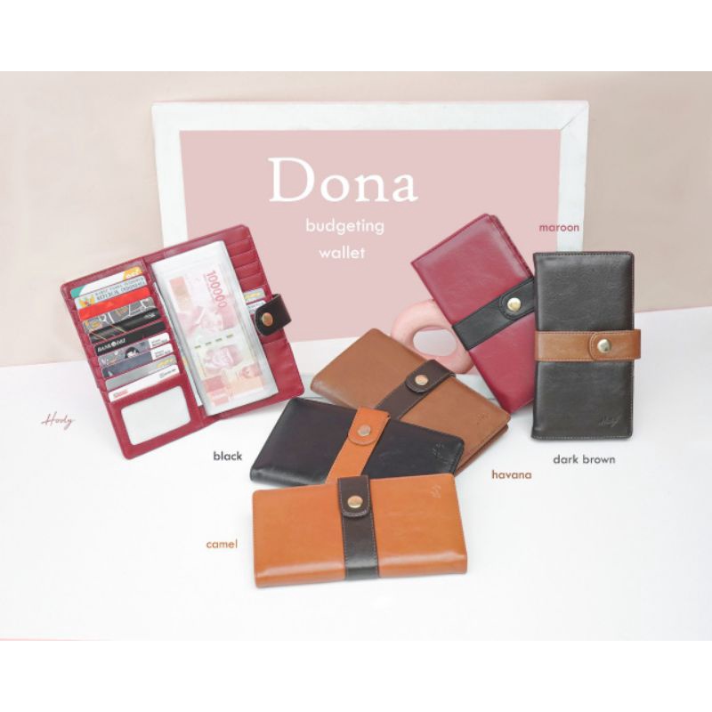Dompet Disiplin Keuangan- Budgeting Dona Wallet by Hody