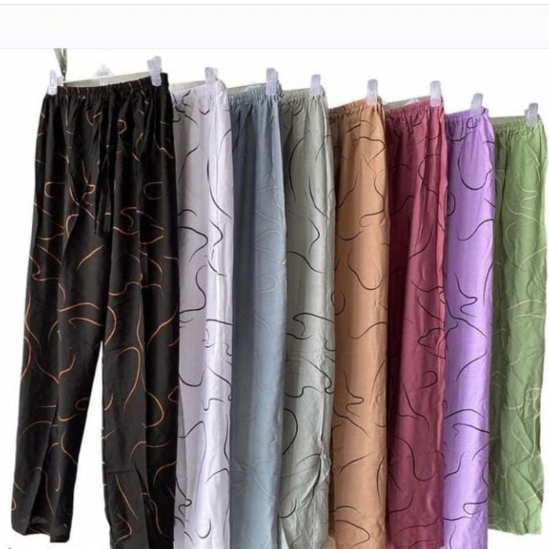 CELANA KULOT MOTIF CACING BEST SELLER