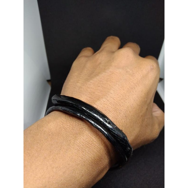 gelang akar Bahar hitam size kantoran
