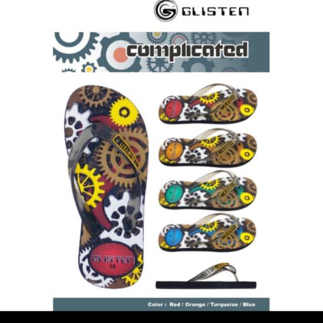 Sandal glisten complicated