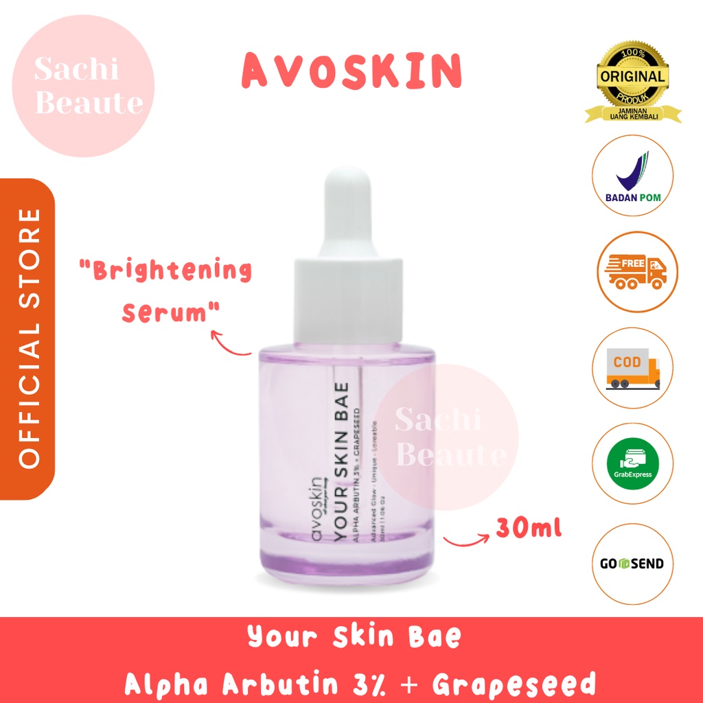 Avoskin Your Skin Bae Alpha Arbutin 3% + Grapeseed