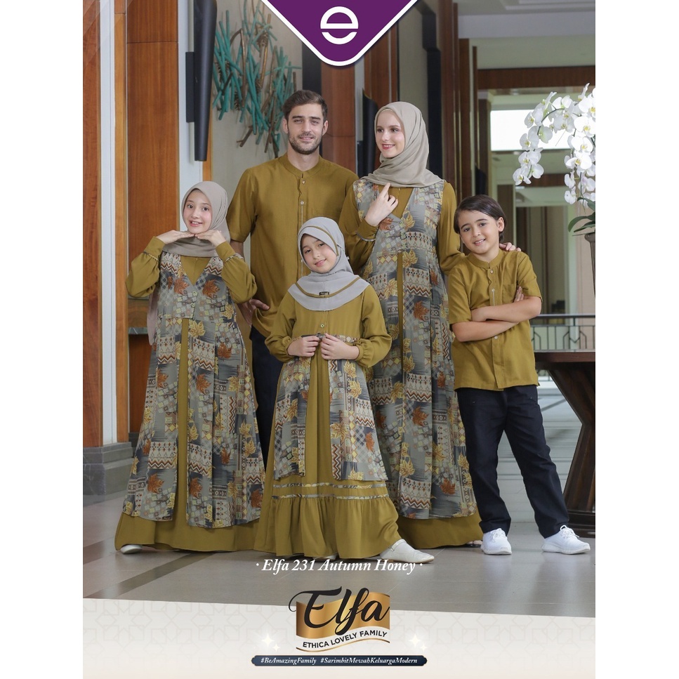 SARIMBIT KELUARGA ETHICA 2022 II ELFA 231 AUTUMN HONEY II BY ETHICA