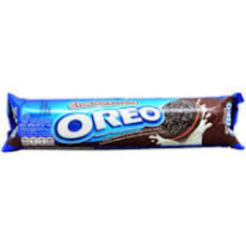 

TERMURAH BISKUIT OREO RASA COKELAT, VANILA, & STROBERI 133 GRAM