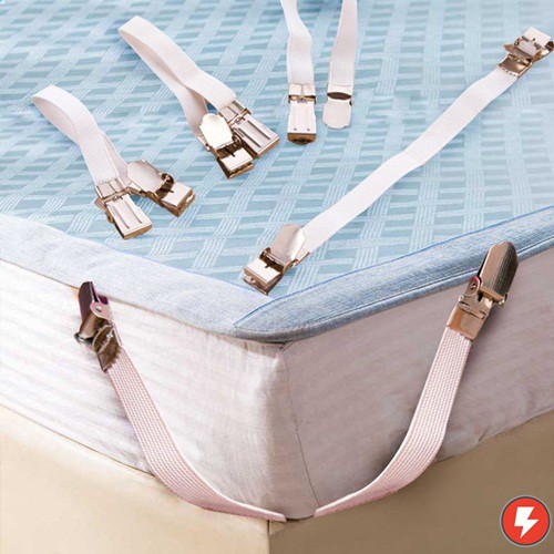 Flashmart Penjepit Clip Sprei Kasur Elastic