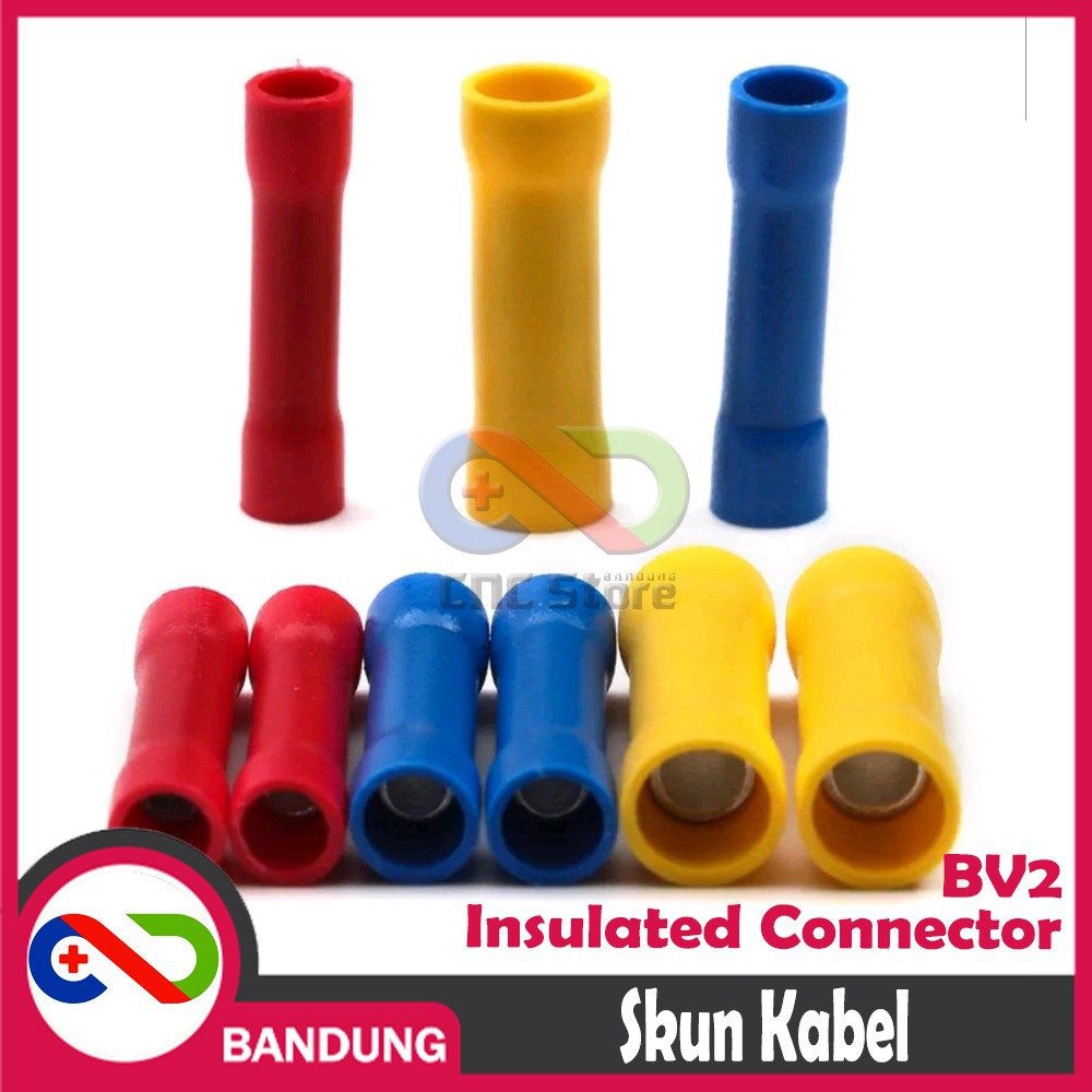 SKUN KABEL INSULATED CONNECTOR BV 2 BIRU