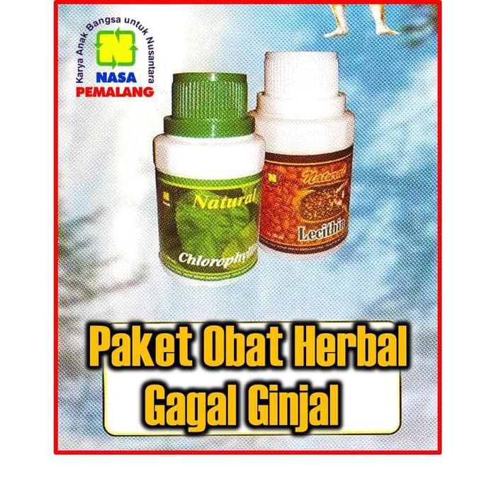 Original Nasa Paket Herbal Obat Penyakit Gagal Ginjal Lecithin Chlorophyllin Herbal Nasa Shopee Indonesia