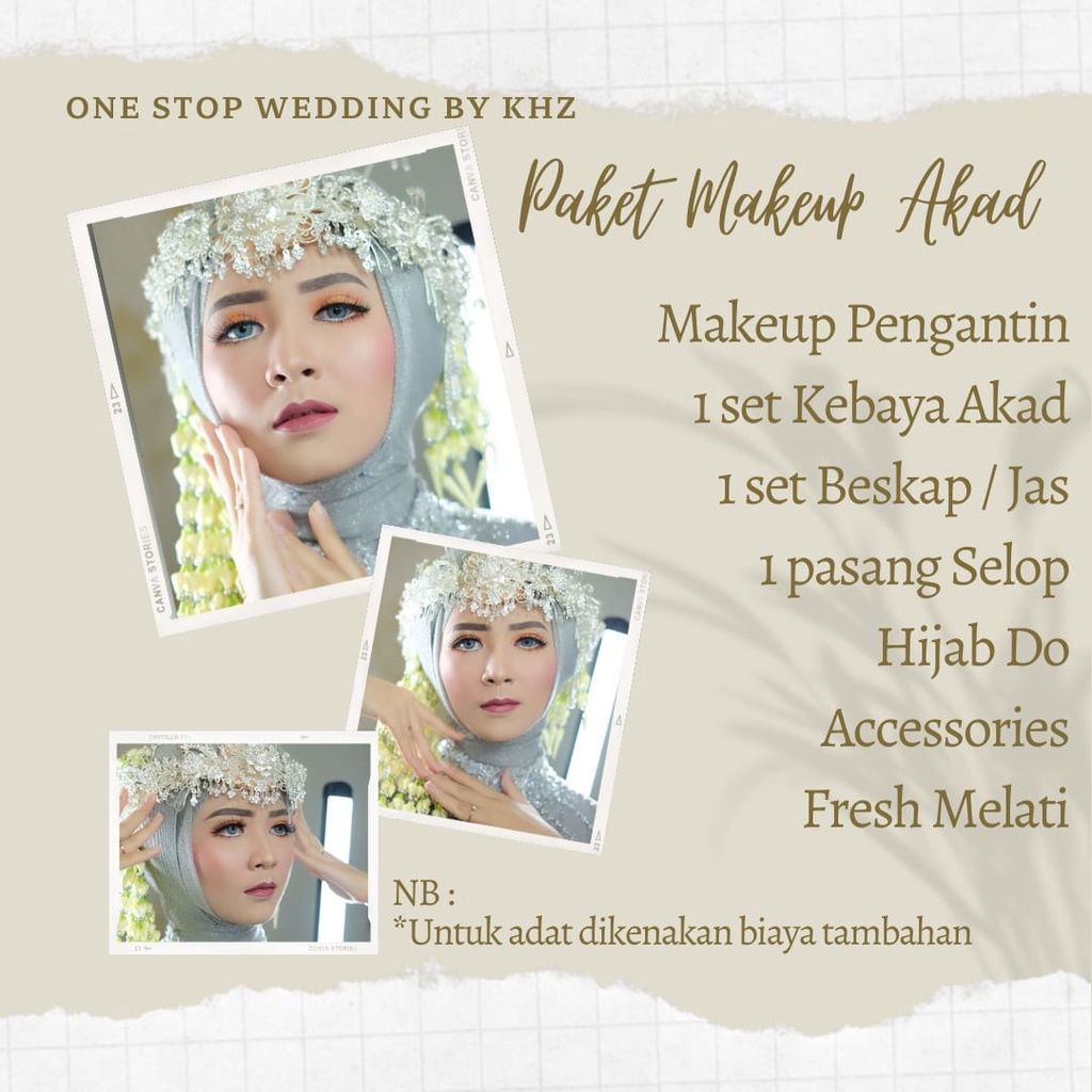 Paket pernikahan / paket akad nikah