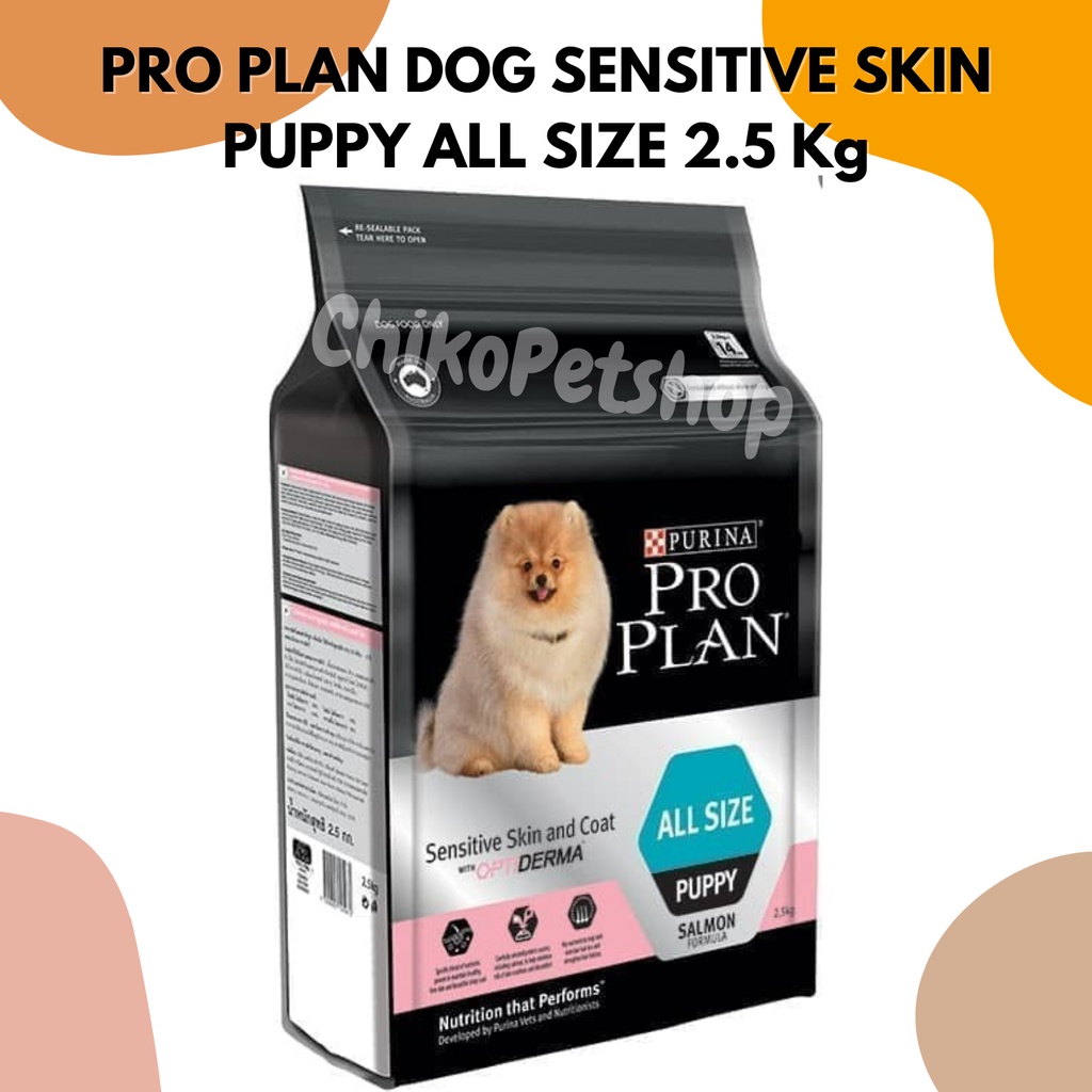 PRO PLAN SENSITIVE SKIN &amp; COAT PUPPY ALL SIZE 2.5 Kg | PROPLAN DOG 2.5 Kg