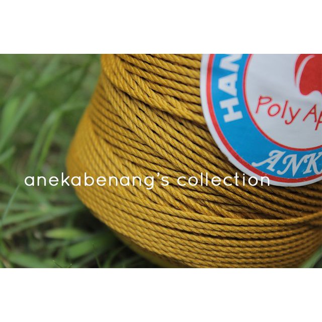 Benang Rajut Poly Apel / Apple Yarn - 1846 (Kuning Emas)