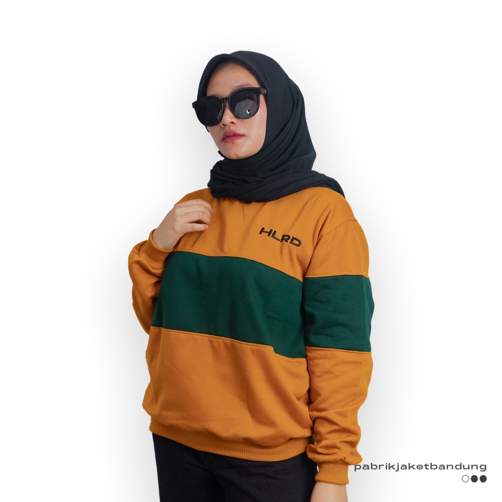 Sweatshirt Stripe Holyrider  II Sweatshirt Stripe Kombinasi Combo Pria &amp; wanita