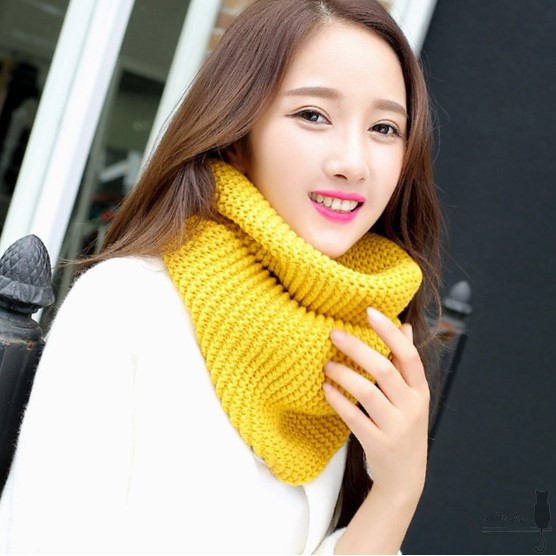 Syal Rajut Panjang Wanita Musim Dingin / Long Winter Scarf