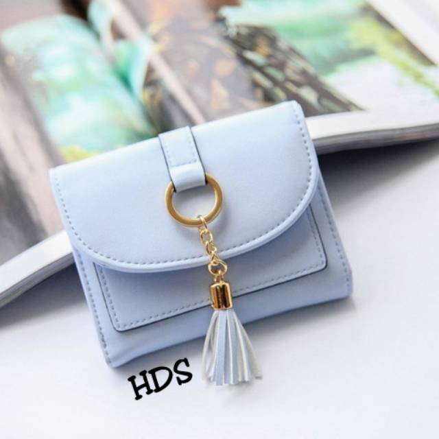 Dompet Wanita Mini Pendek Kecil Lipat Simple Wallet / Dompet mini ring rumbay ngambay