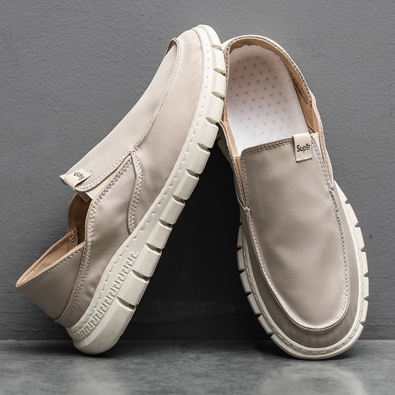 Toseyog 011 Sepatu Highland Slip on Pria Kasual Antislip Sepatu Bisa Model Sandal Selop Santai REUBEN