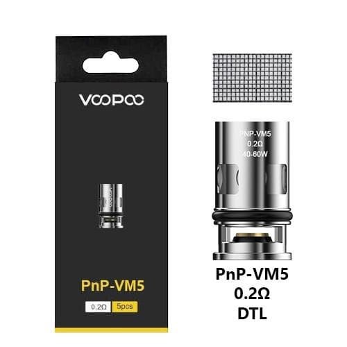 COIL VINCI PnP-VM5 MESH COIL 0.2 Ohm AUTHENTIC