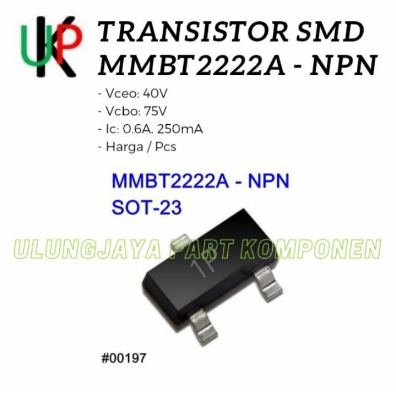 transistor MMBT2222A SMD 2N2222