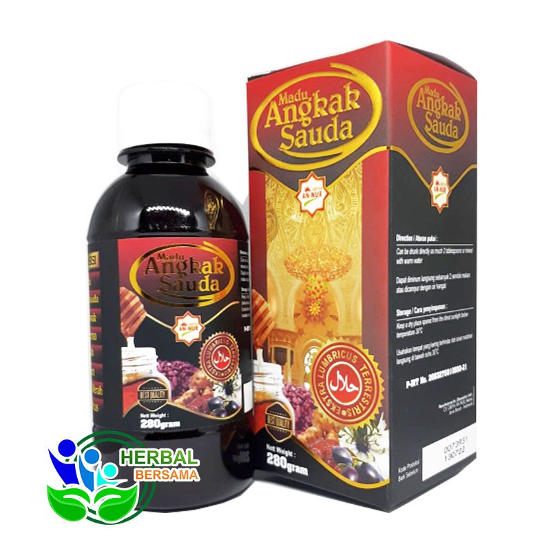 

Madu Angkak Sauda - Madu Plus Angkak Plus Sari Kurma Original