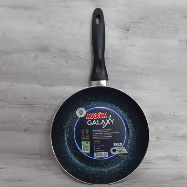 MAXIM GALAXY 24 CM FRYPAN/ TEFLON ANTI LENGKET MAXIM GALAXY 24 CM/PENGGORENGAN TEFLON