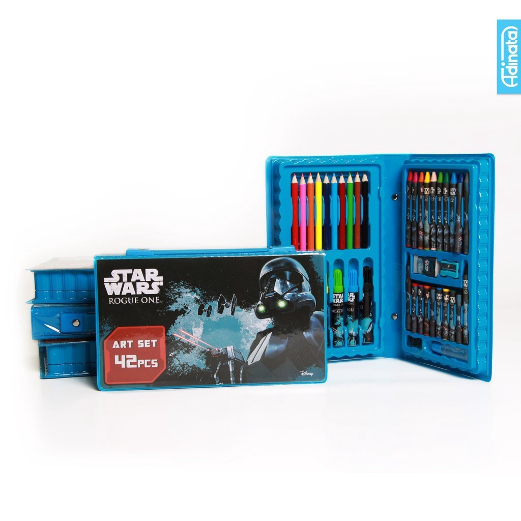 Star Wars Art Set 42 pcs Adinata / Alat Mewarnai 2092