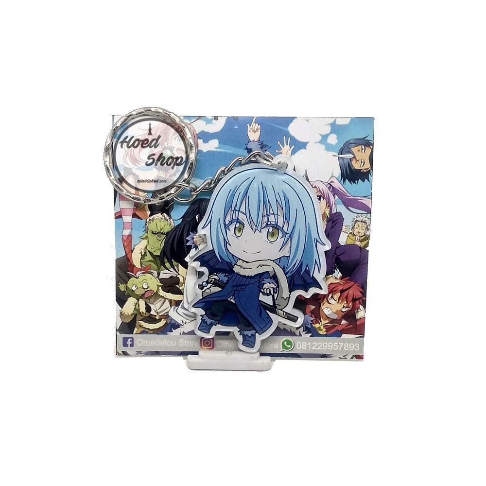 Gantungan Kunci Anime Tensei shitara Slime Datta Ken Rimuru Tempest