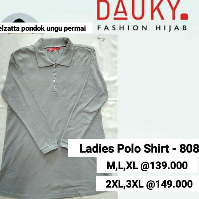 fojv polo shirt dauky size 2xl-3xl / long polo shirt 718y