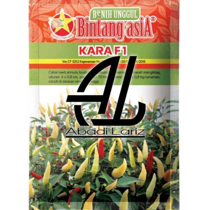 Cabe rawit KARA F1 bintang asia 10gr | abadilariz