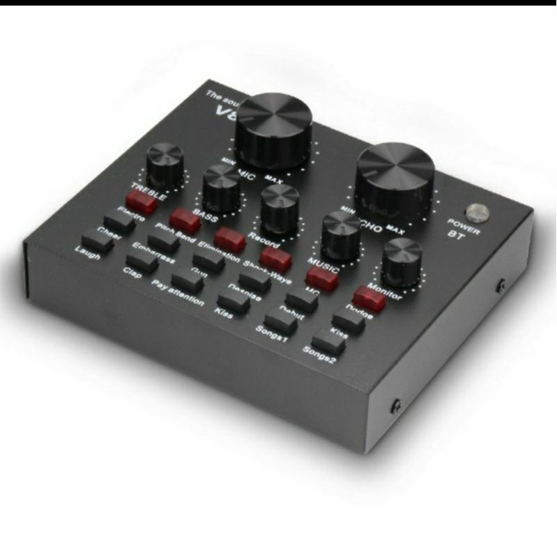 Sound Card V8 Mixer SoundCard V8 Bluetooth Audio