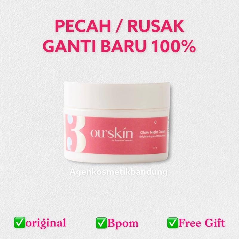 OURSKIN Glow Night Cream - Ecer Night Cream Ourskin beaute