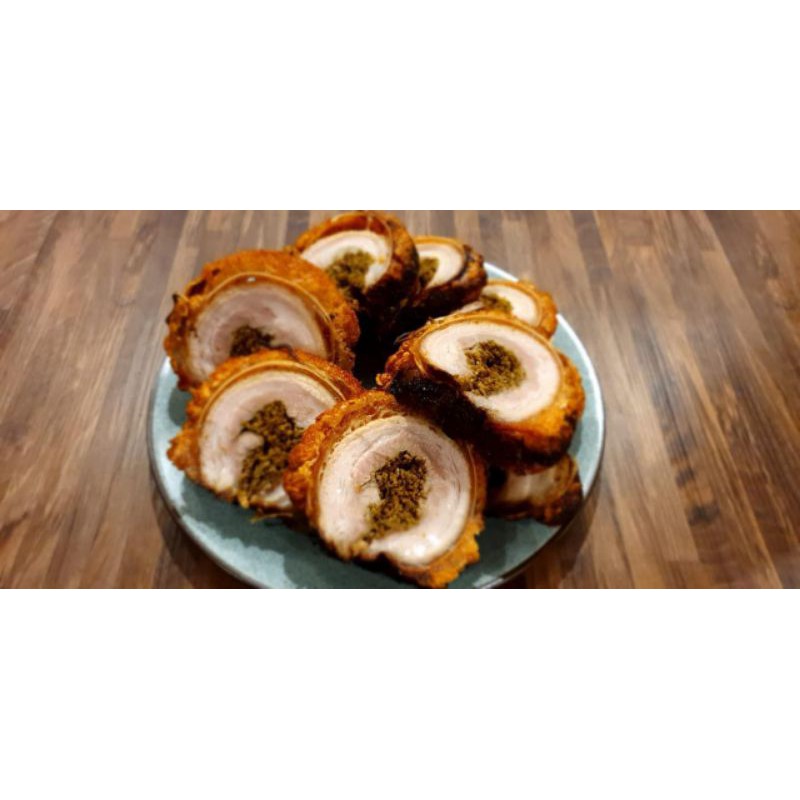 porchetta italian pork belly samcan panggang italy taste 500gr-600gr