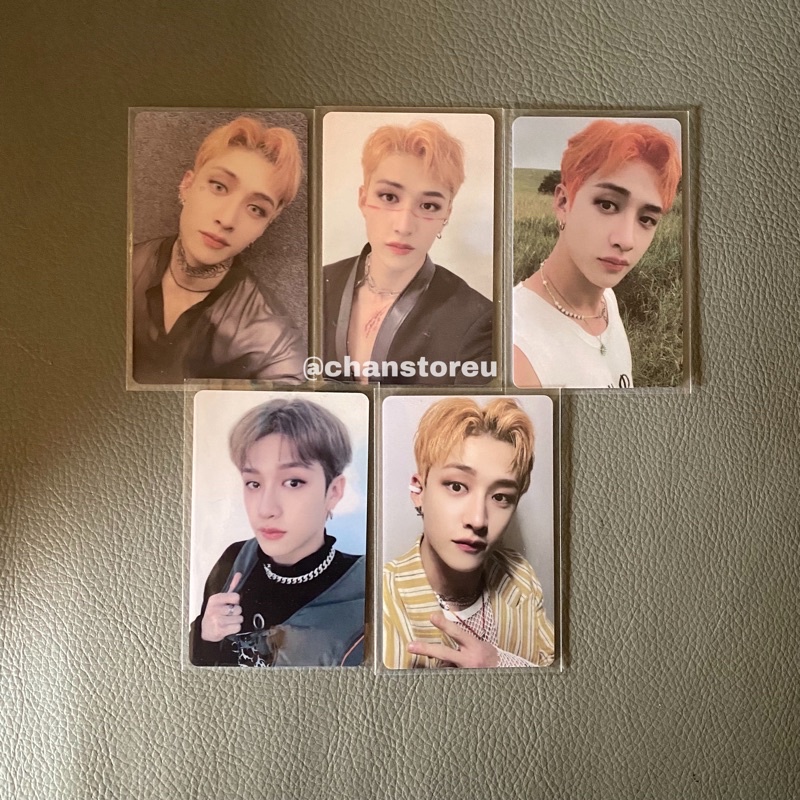 photocard lucky draw official straykids bangchan