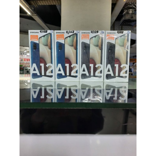 SAMSUNG GALAXY A12 4/128 & 6/128GB ORIGINAL 100% GARANSI RESMI